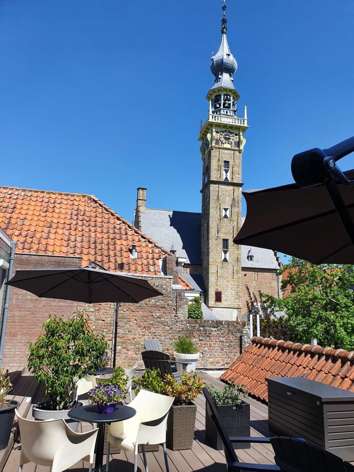 B&B Binnengewoon Rooms With A View Veere Oda fotoğraf